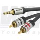 WIREWAY JACK 3.5 - 2 RCA STEREO AUDIO CABLE 5M